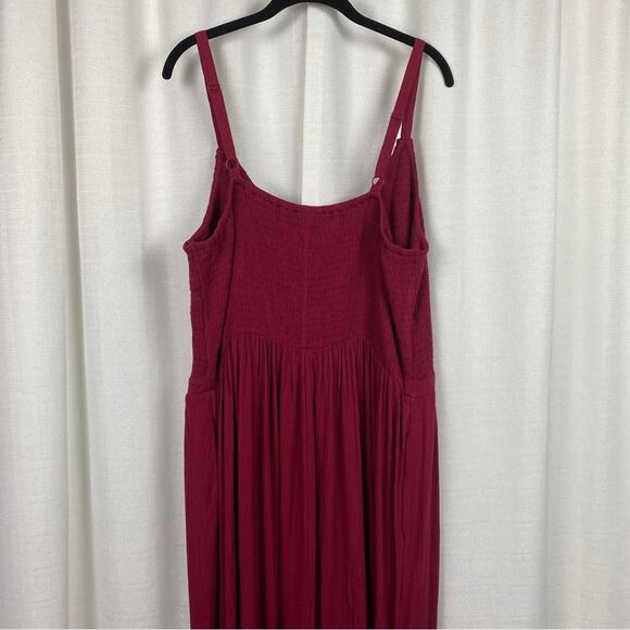 City Chic Rhubarb Red Riviera Maxi Dress Sz.L(20) NWT - Picture 12 of 16